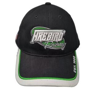 Main Gate Firebird Raceway Boise Idaho Black Green Baseball Cap Strapback Hat OS